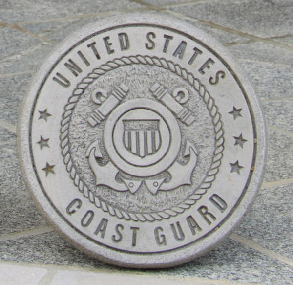 Stepping Stone Coast Guard United States Emble Military